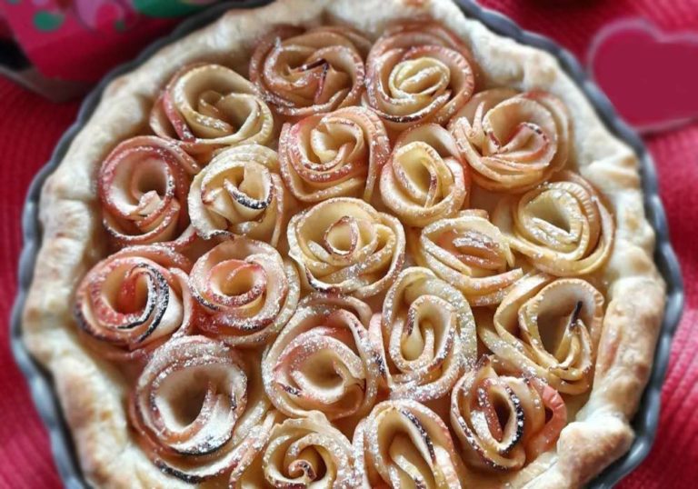 Recette : Tarte Aux Pommes Bouquet De Roses - Lorminy